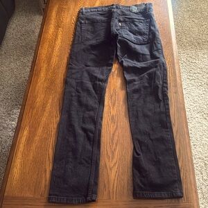 Levi’s black 511 jeans, 28x28, 16reg